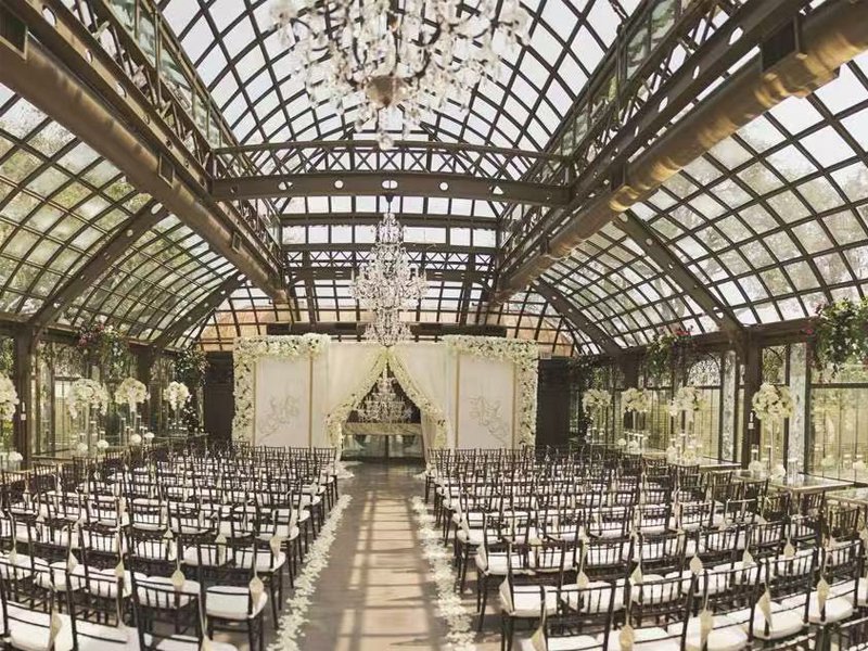 Modern Victorian Greenhouse For Wedding Events